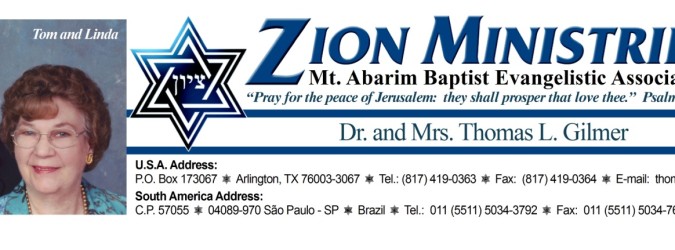 Tom Gilmer: March Prayer Letter