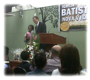 Pr. Sean Lunday and Miss Alzira.
