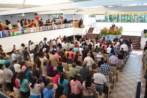 The church in Cuernavaca continues to grow.